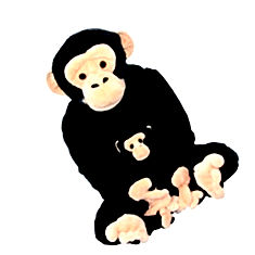 Baby Chimpanzee Stuffed Animal