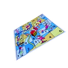 Atpata funky snakes and ladders mat 5x5 Ft andLadders Board India