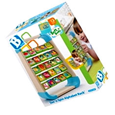 Bkids see n spin alphabet rack India