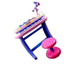 Childs Piano With Stool