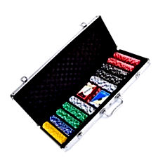 Casinoite 500 poker chip set Diced chipset Without Denomination India