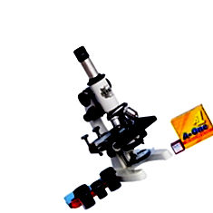 Microscope With Slides