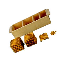 Eduedge montessori materials golden beads India Price
