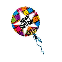 Happy Birthday Smiley Balloon