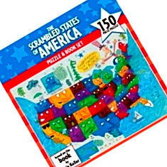 Gamewright scrambled states of america puzzle India Price