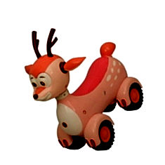Happy kids deer ride toy India Price
