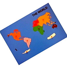 World Map Jumbo Puzzle