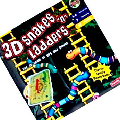 3d Snakes And Ladders Board Game