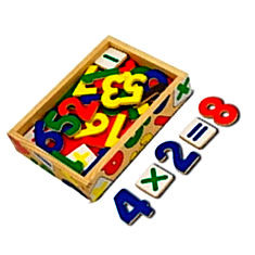 Melissa & doug magnetic wooden numbers India Price