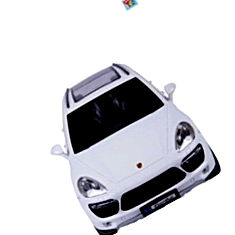 Mera toy shop porsche cayenne rc R/C 01:12 Turbo-White India Price