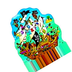 orchard toys pirate ship India