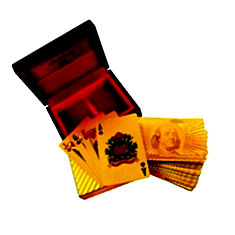 PeepalComm Gold Plated Playing Cards online India Price