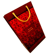 PrintSpeaks small maroon gift bag India Price