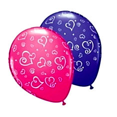 Qualatex Swirl Hearts Balloon Printed India