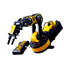 Robomart wired control robot arm kit India Price