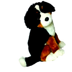 Black And Brown Stuffed Dog