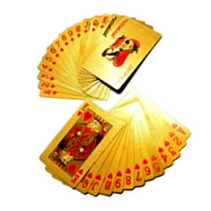 StonKraft Gold Plated Playing Cards India Price