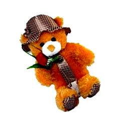 Tickles Teddy Bear With Cap Gorgeous Rose 70 cm Plush India