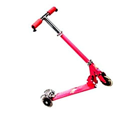 Toygully pink kick scooter India Price