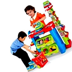 Toytree supermarket playset Super Market Set with Lights and Sound India Price