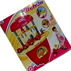Toy Kitchen Trolley